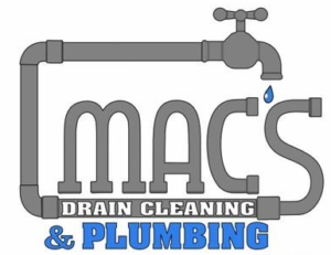 Macs drain and plumbing logo